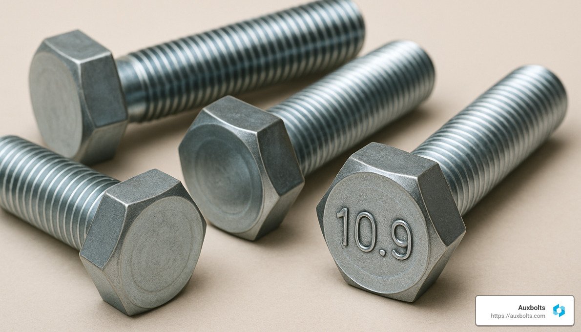 bolts 10.9 tensile strength