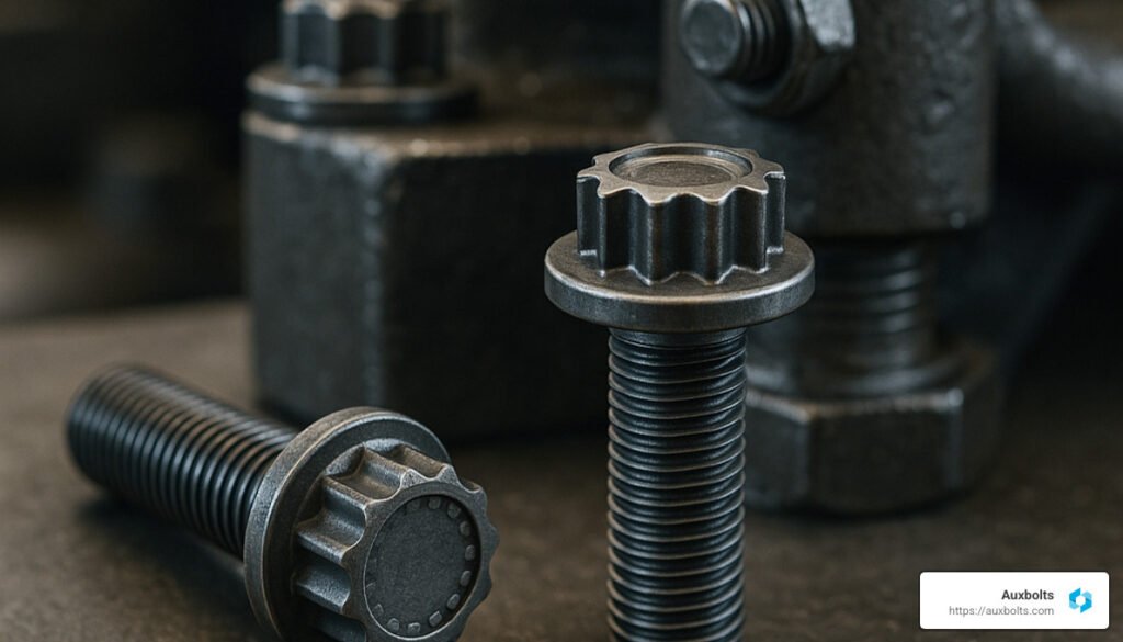 high strength 12 point flange bolts